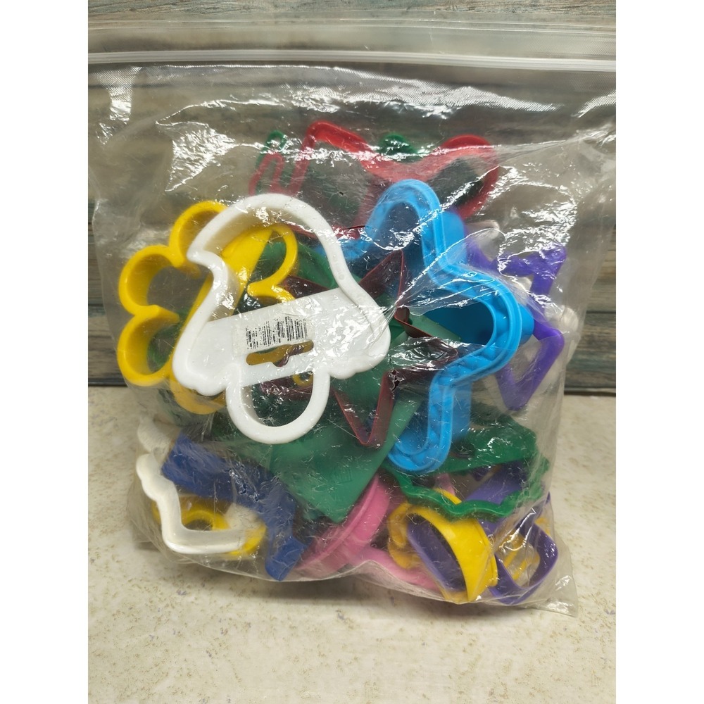COOKIE CUTTERS Huge Lot Big Bag Crafts Clay Holidays Events Cooky Cookies